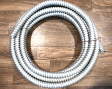 Steel Flexible Electrical Conduit, 1 1/4 in (1.25 in) Diameter, Various Lengths