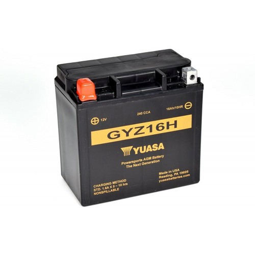 Batterie moto yuasa - batterie, gyz16h