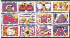 autoadhesifs n° 1430 à 1441