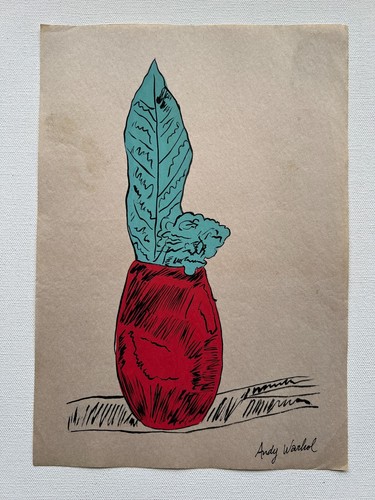 Andy warhol dessin sur papier - dessin,