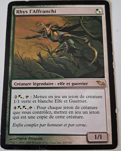 Une carte magic the - , gathering