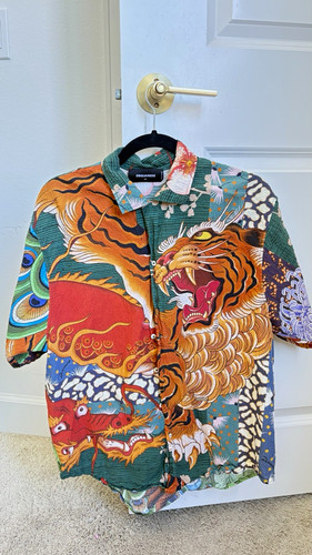 Dsquared2 men tiger dragon - dsquared2,