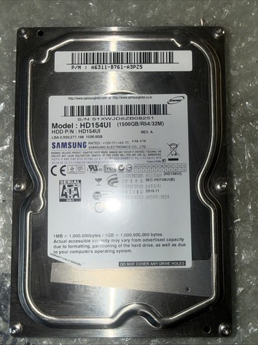 5tb sata samsung r54 - sata, hd154ui