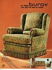 Advertising 0122 L- 1969 Seats Sofas Burov Lounge Windsor
