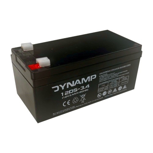 Dynamp 12ds 12v 4ah - 3.4ah, vrla
