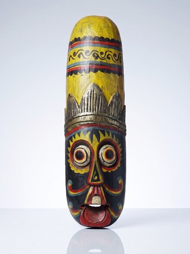 Grand masque balinais - masque, bois