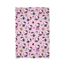 Hello Kitty Couverture Polaire Rose Chat Doux sous Licence 100cm x 150cm Cosy
