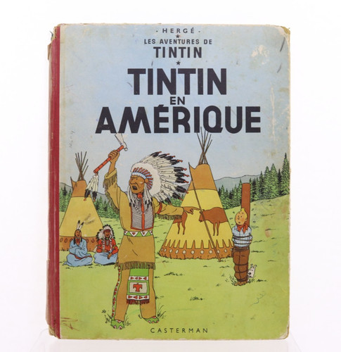 Tintin amerique - tintin, /