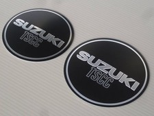Genuine Suzuki GSX1100S Katana Engine Cover Emblem Set 68235-49500 68233-49500