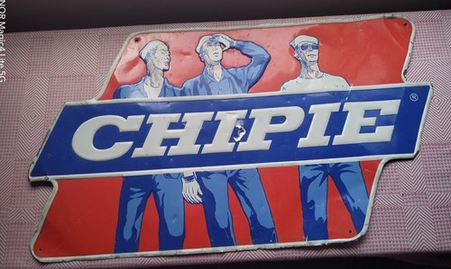Chipie plaque émaillée - chipie,