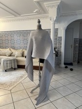 PLEATS PLEASE ISSEY MIYAKE PP05-AD101 Long Dress Madame-T Cape Shawl Poncho RARE