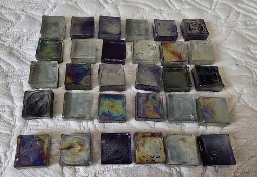 Tesselles mosaïques verre - mosaïques,