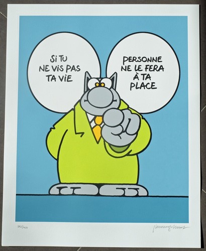 Lithographie tu ne vis - /, si