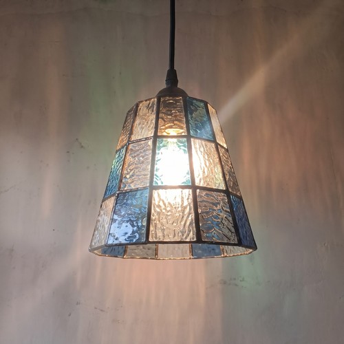 Vintage murano style blue - style, and