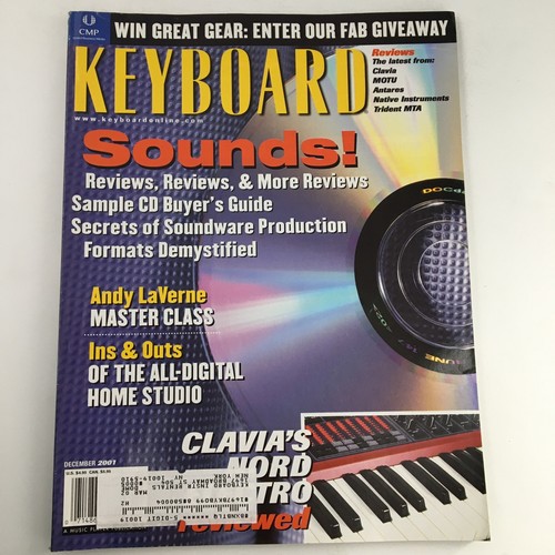 Keyboard magazine december - keyboard,