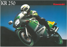 Brochure KAWASAKI KR 250 -