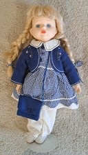 ? Large Porcelain Doll on Base