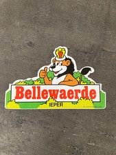 Vintage BELLEWAERDE IEPER AMUSEMENT PARK STICKER / STICKER F24