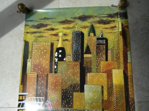 Affiche originale champagne - originale,