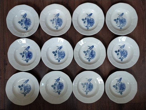 Assiettes creuses digoin - creuses,