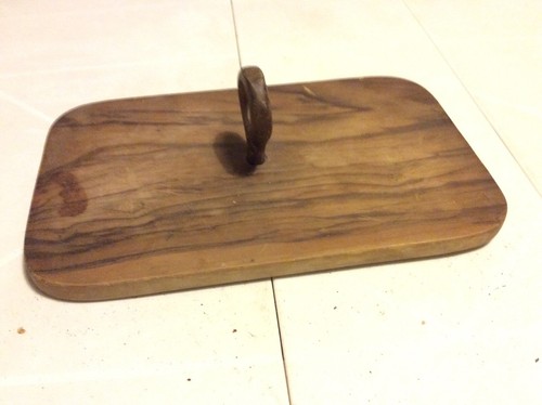 Ancien plateau bois - ancien, en
