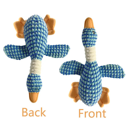 Jouet peluche canard couineur - peluche,