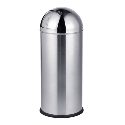 Poubelle couvercle poussoir