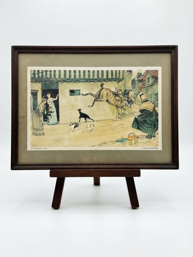 Ancienne gravure cecil aldin - gravure,