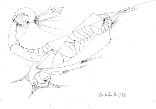 Dessin original crayon - dessin, au