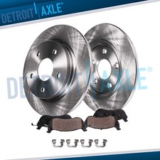 Rear Brake Rotors Ceramic Pads Kit for Hyundai Santa Fe Palisade Kia Telluride