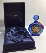 BYZANCE de ROCHAS - PARFUM - 7,5 ML + COFFRET SATIN de 1987 - FLACON VIDE