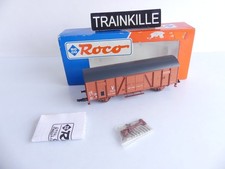 46153 ROCO HO WAGON COUVERT A ESSIEUX SNCF GARE D'ATTACHEMENT VILLNEUVE