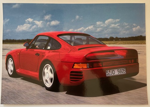 Porsche 959 poster - porsche,