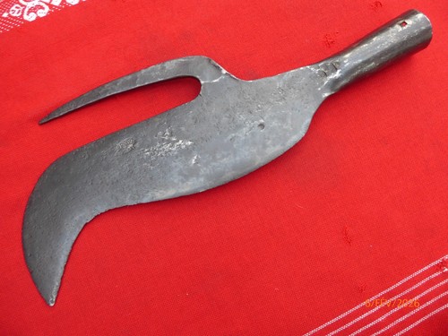 Grande serpe outil ancien - serpe,