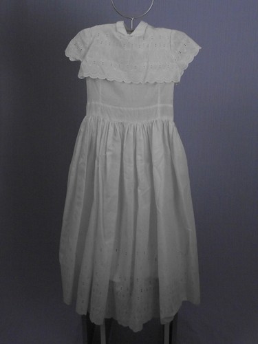 Robe longue blanche - , de