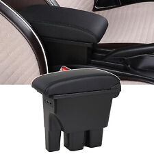 Black Center Armrest Box Double Layer For Suzuki Jimny 2019 2020 2022 JB64 JB74 