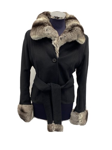 Chinchilla parmentier veste - chinchilla,