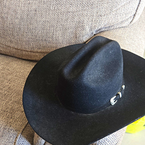 Resistol black western cowboy - black,