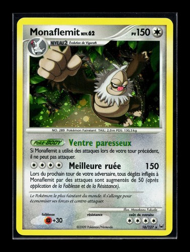 Carte pokémon monaflemit - pokémon,