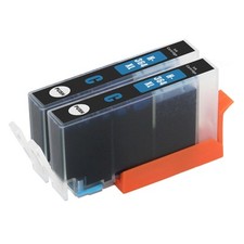 2 Cyan Cartouches d'encre pour