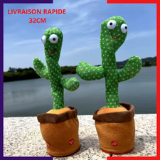 Cactus Dansant Parlant LED