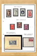 [OP8023] Luxembourg lot of stamps very fine MNH on 12 pages