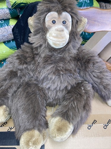 Doudou peluche singe - (n77),