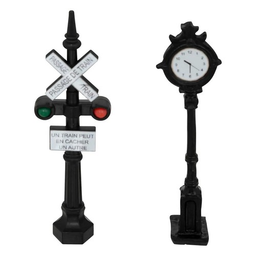 Lot accessoires village - 2,