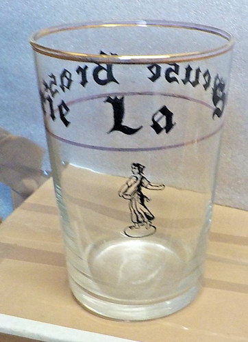Verre ancien biere - , brasserie