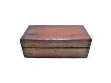 Mahogany Stamp Box