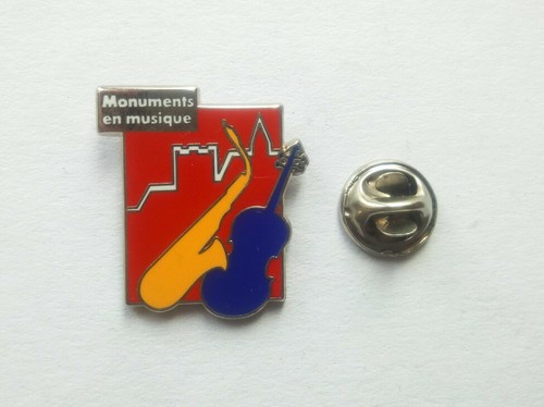 Pin monuments musique - pin's, en