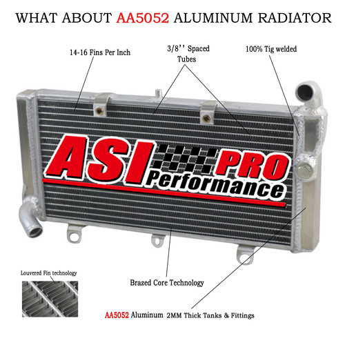 Aluminium radiateur pour honda - aluminium,