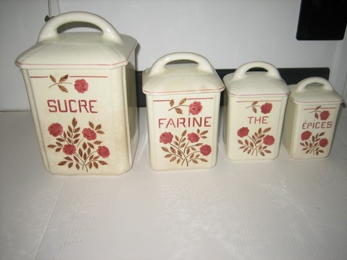 Série ancien pot épice - pot,