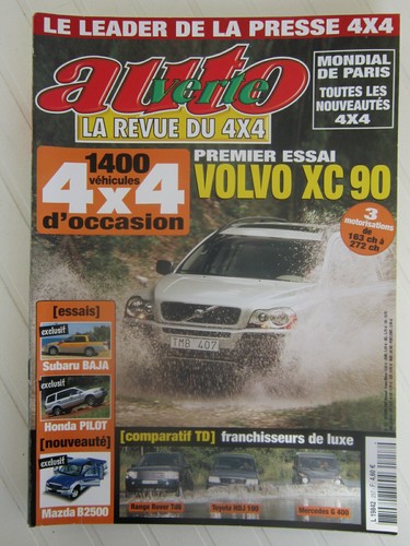 Auto verte 4x4 257 volvo - 4x4,
